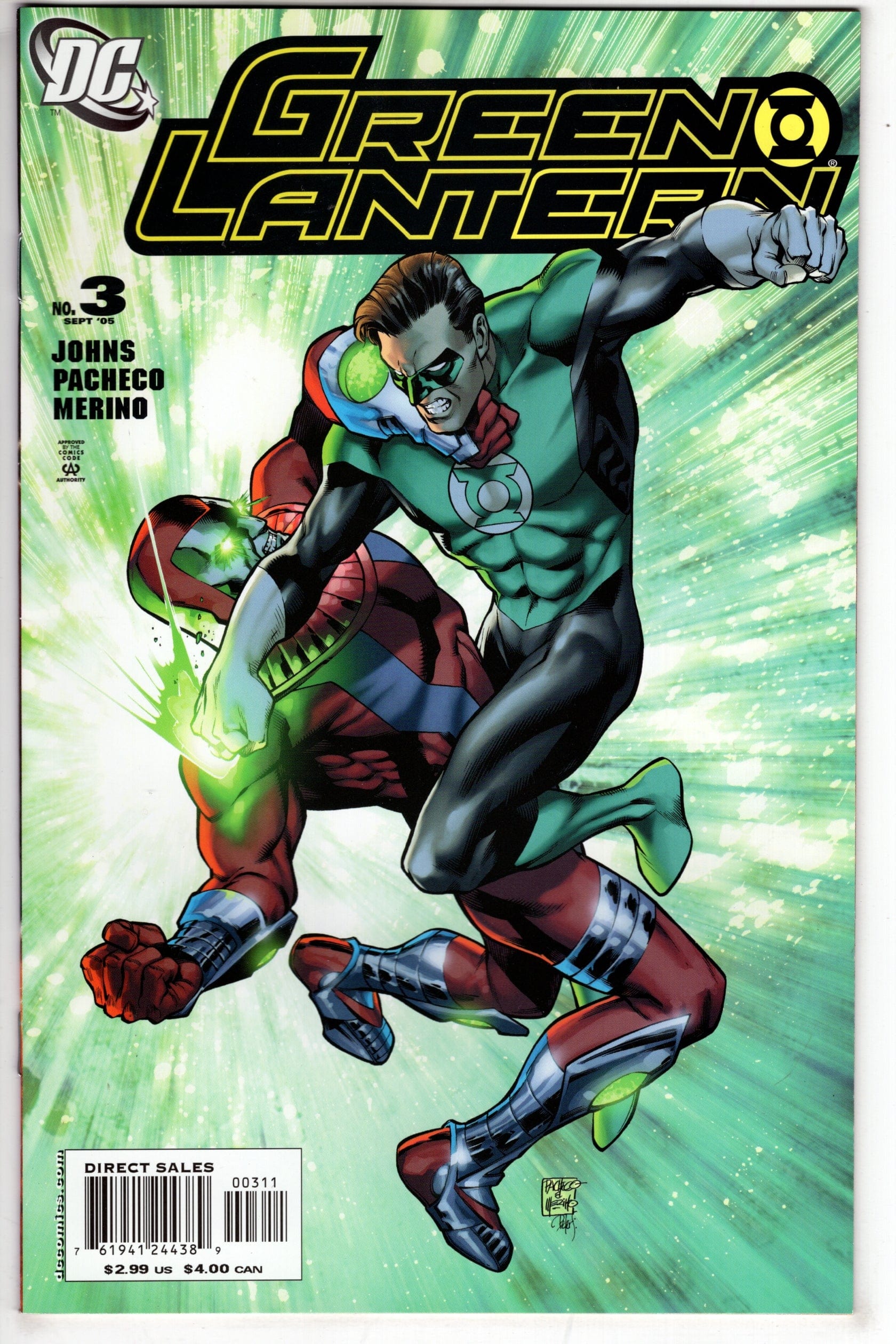 DC COMICS Comics GREEN LANTERN #3 (4TH SERIES)