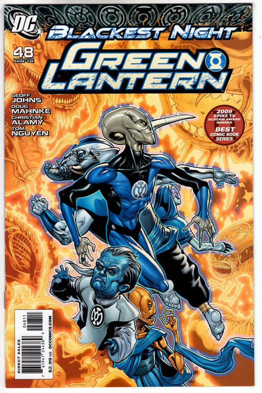 DC COMICS Comics GREEN LANTERN #48 (BLACKEST NIGHT)  (4TH SERIES)