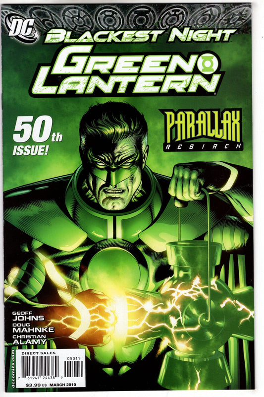 DC COMICS Comics GREEN LANTERN #50 (BLACKEST NIGHT)   (4TH SERIES)