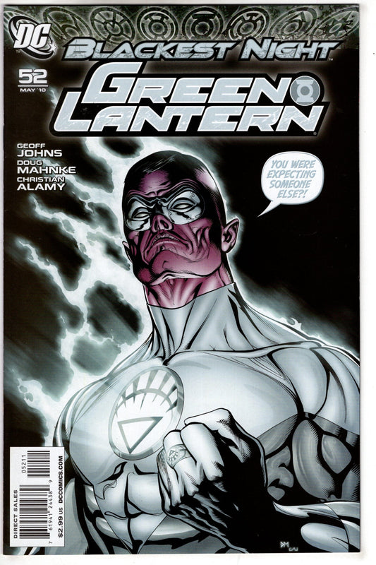 DC COMICS Comics GREEN LANTERN #52 (BLACKEST NIGHT)  (4TH SERIES)