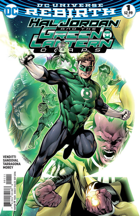 DC COMICS Comics HAL JORDAN AND THE GREEN LANTERN CORPS #1