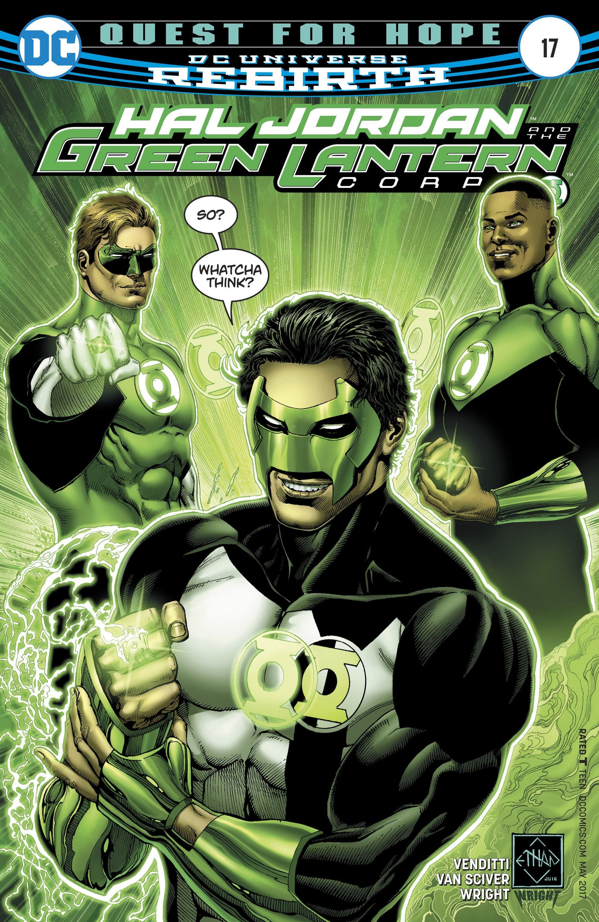 DC COMICS Comics HAL JORDAN AND THE GREEN LANTERN CORPS #17