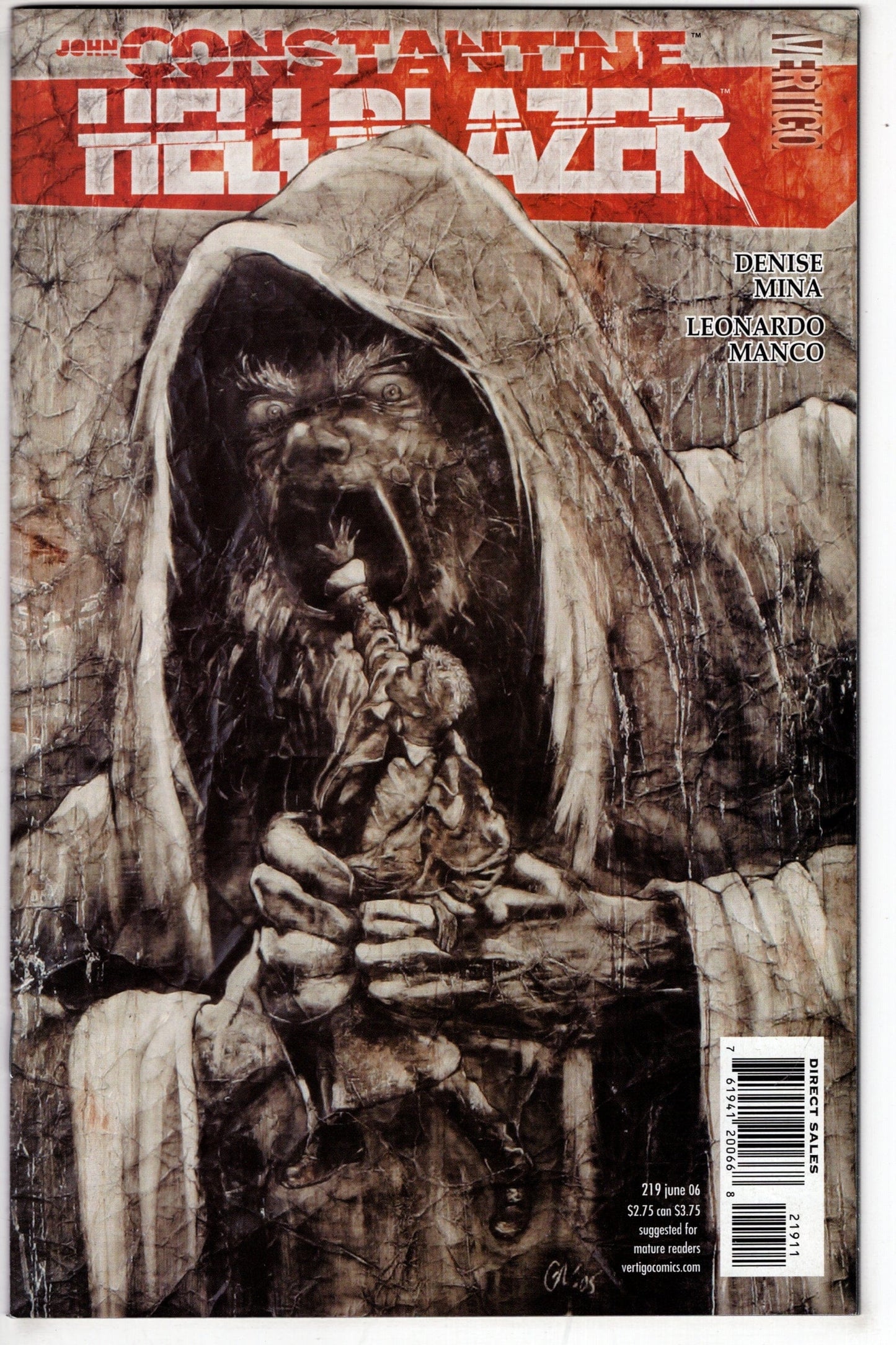 DC COMICS Comics HELLBLAZER #219 (MR)