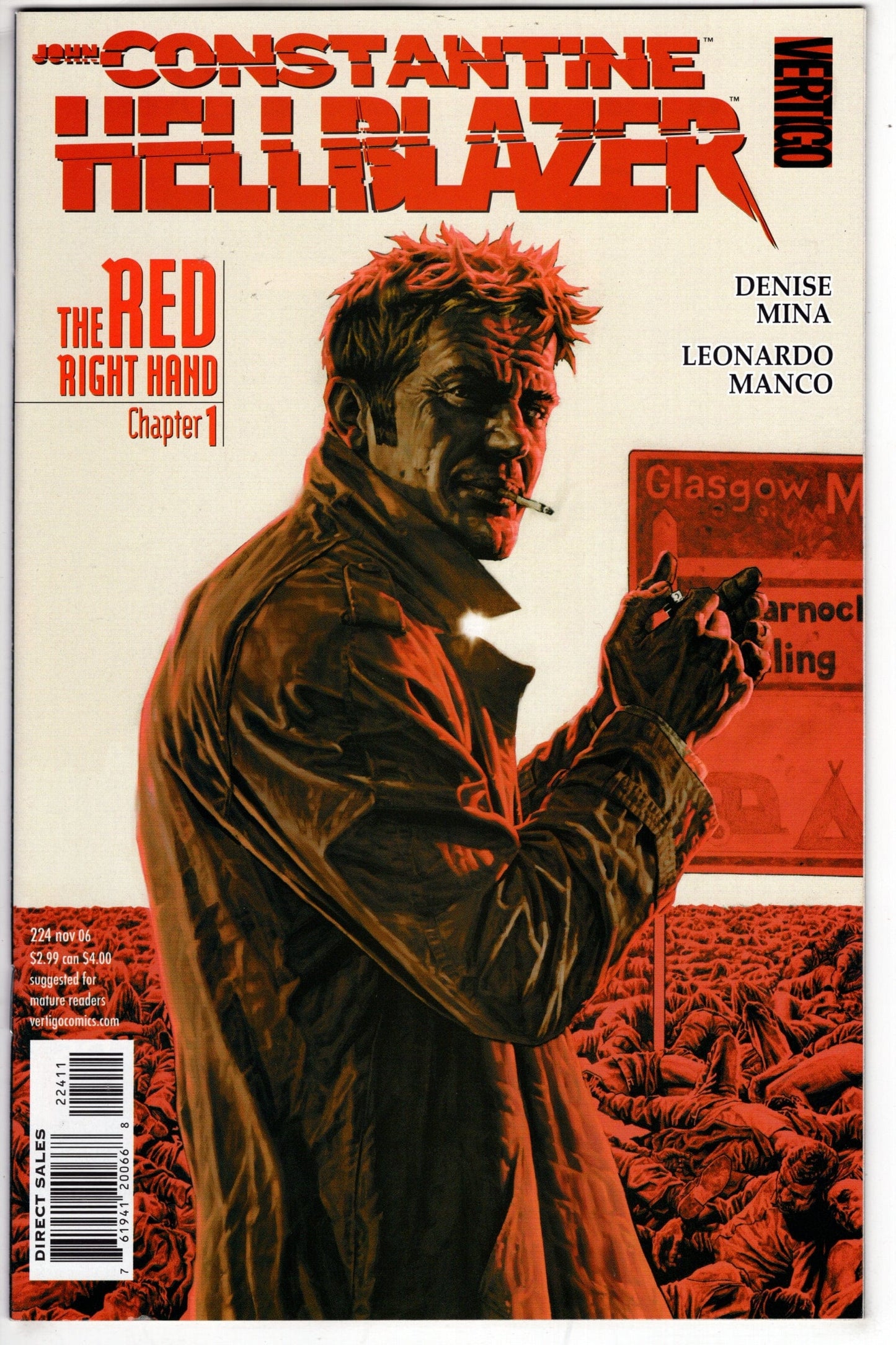 DC COMICS Comics HELLBLAZER #224 (MR)
