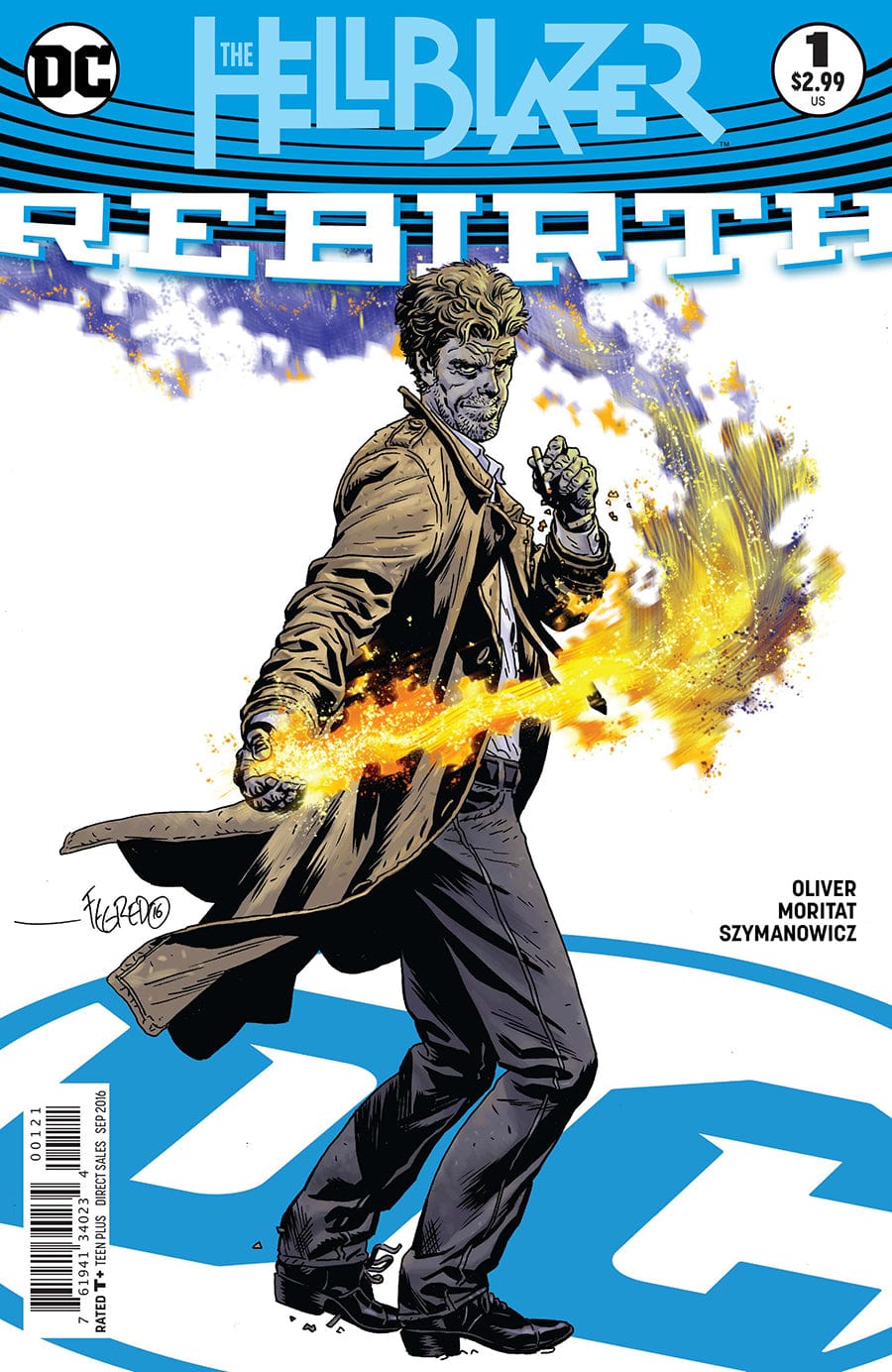DC COMICS Comics HELLBLAZER REBIRTH #1 VAR ED