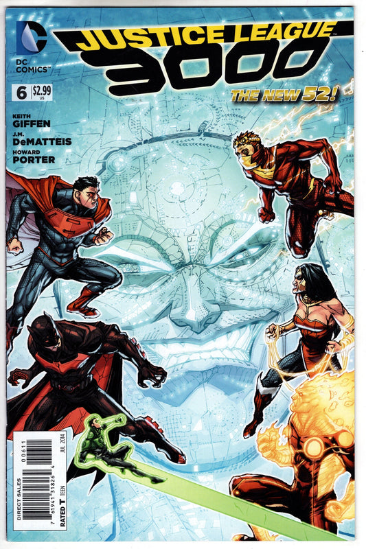 DC COMICS Comics JUSTICE LEAGUE 3000 #6
