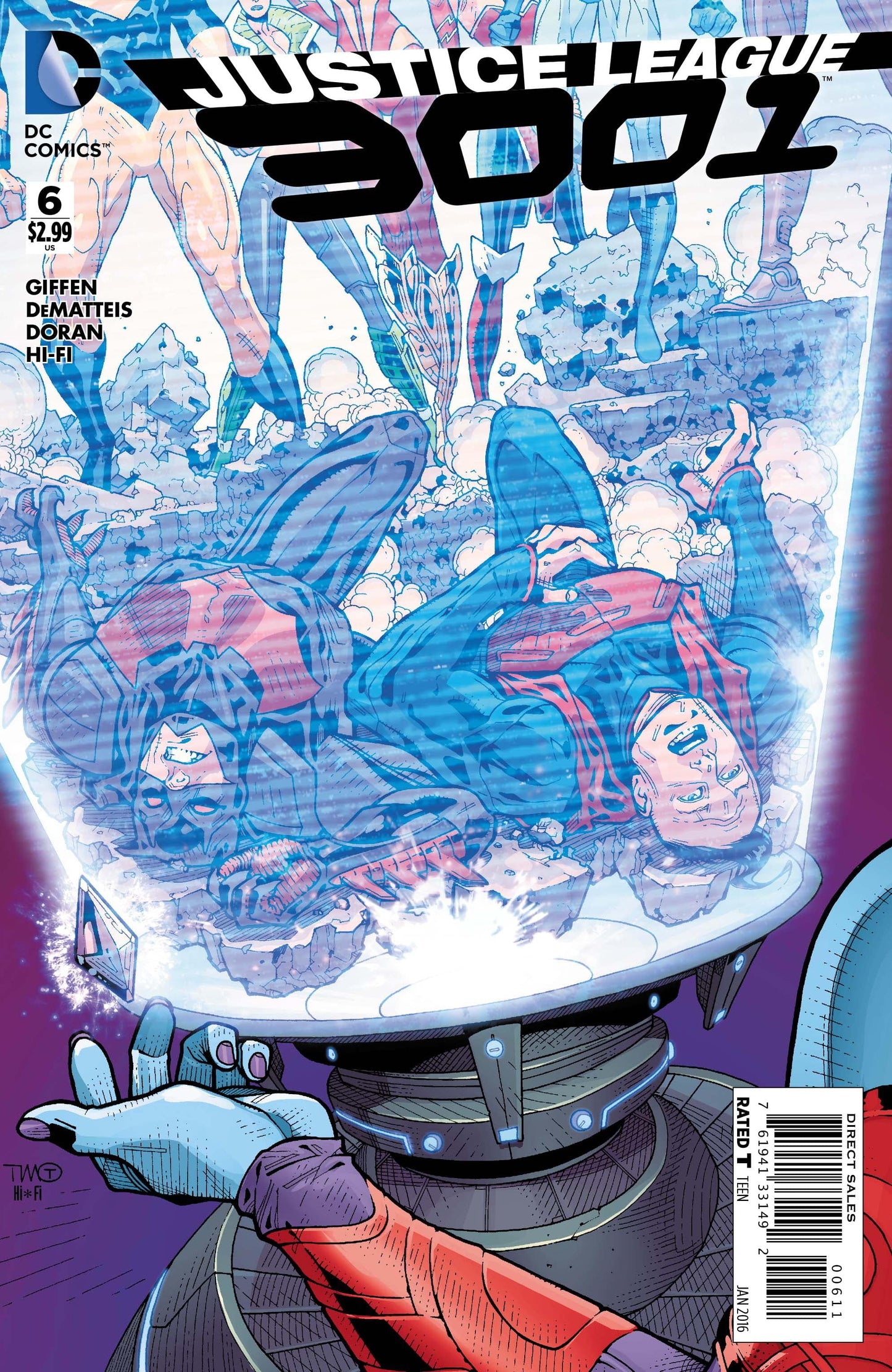 DC COMICS Comics JUSTICE LEAGUE 3001 #6