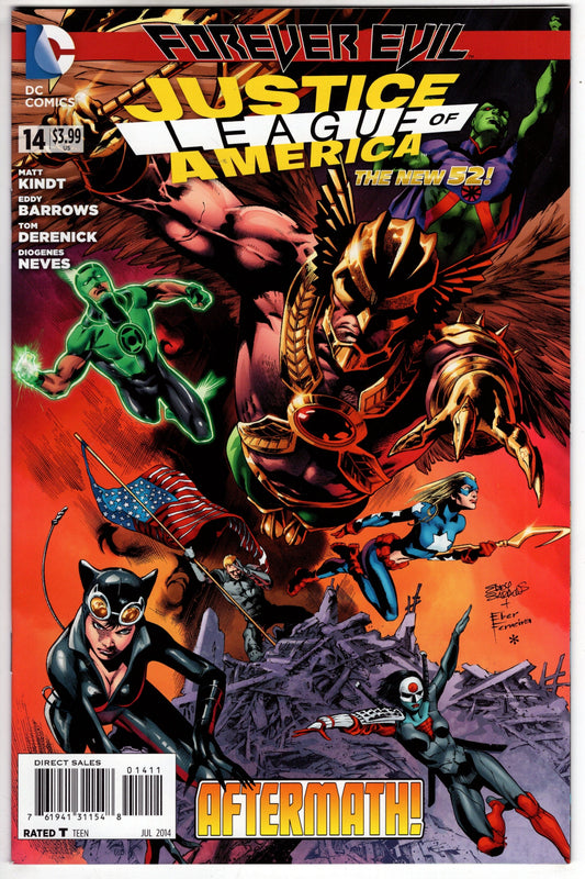 DC COMICS Comics JUSTICE LEAGUE OF AMERICA #14 (EVIL)