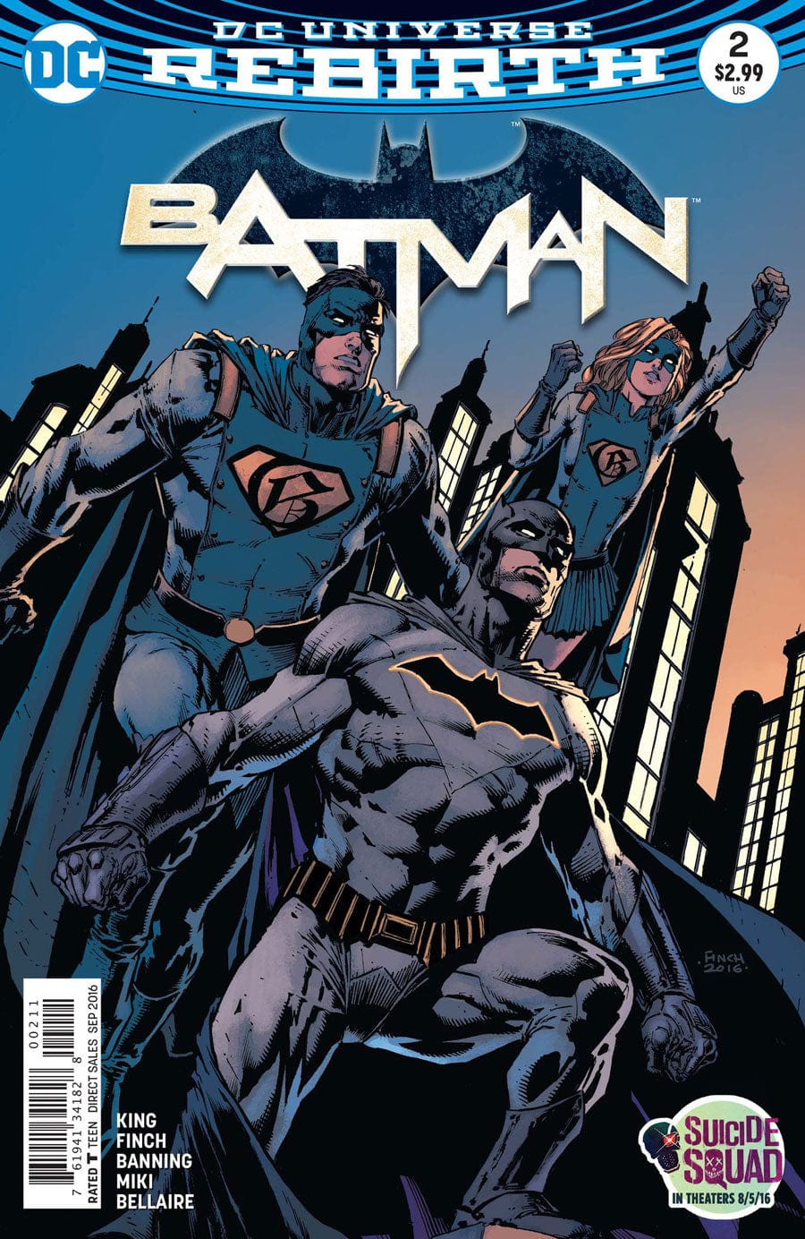 DC COMICS Comics NM BATMAN #2