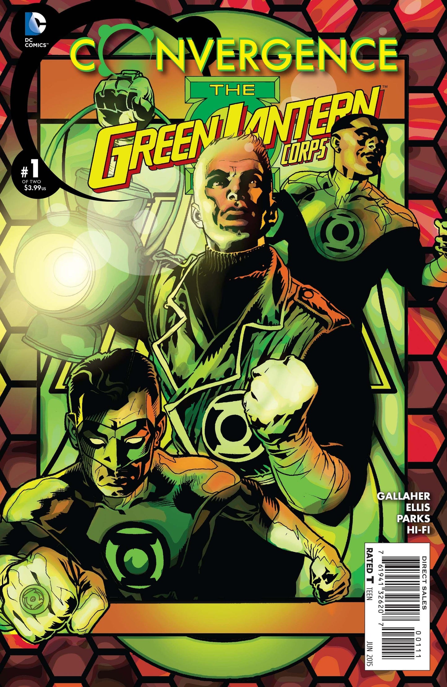 DC COMICS Comics NM CONVERGENCE GREEN LANTERN CORPS #1
