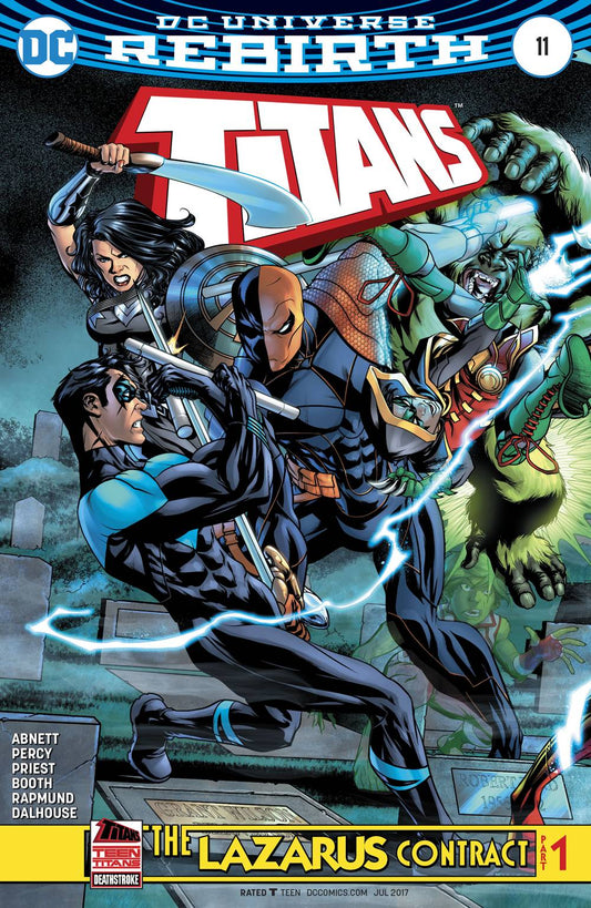 DC COMICS Comics NM TITANS #11 (LAZARUS)
