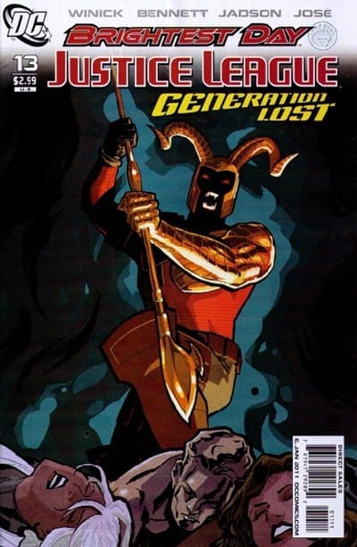 DC COMICS Comics NM/VF JUSTICE LEAGUE GENERATION LOST #13 (BRIGHTEST DAY)