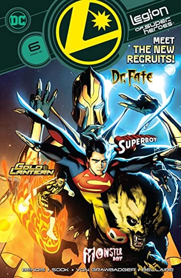 DC COMICS Comics NM/VF LEGION OF SUPER HEROES #6 2ND PTG