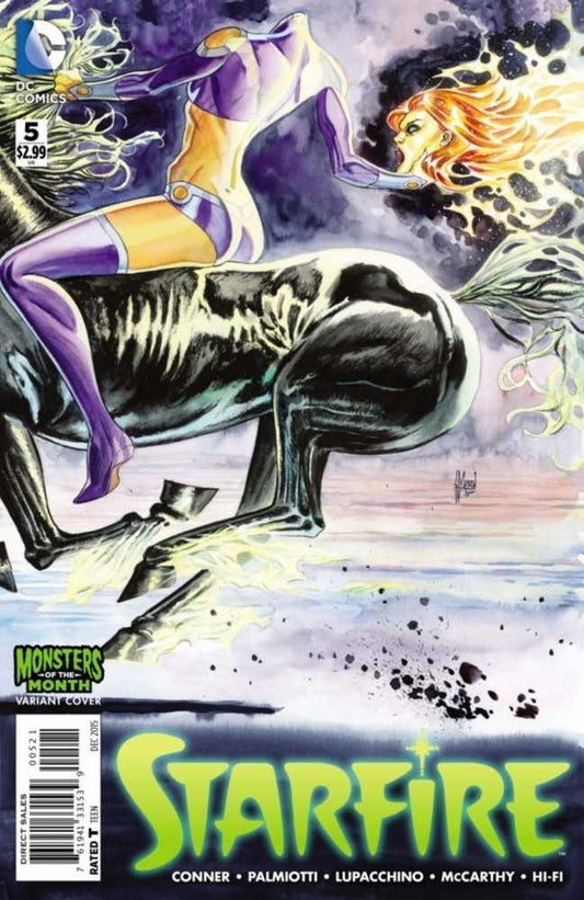 DC COMICS Comics Starfire #5 Monsters Variant Edition