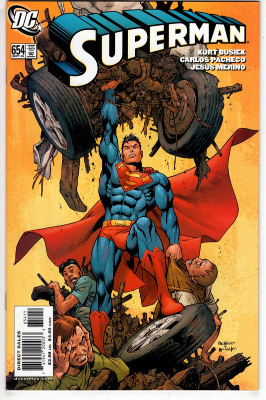 DC COMICS Comics SUPERMAN #654