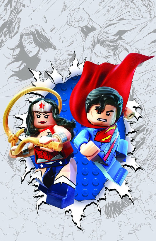 DC COMICS Comics SUPERMAN WONDER WOMAN #13 LEGO VAR ED