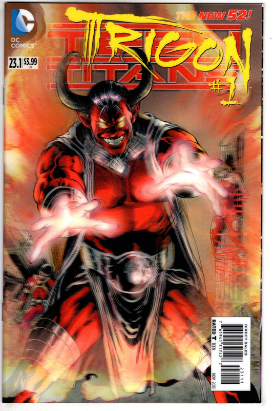 DC COMICS Comics TEEN TITANS #23.1 TRIGON