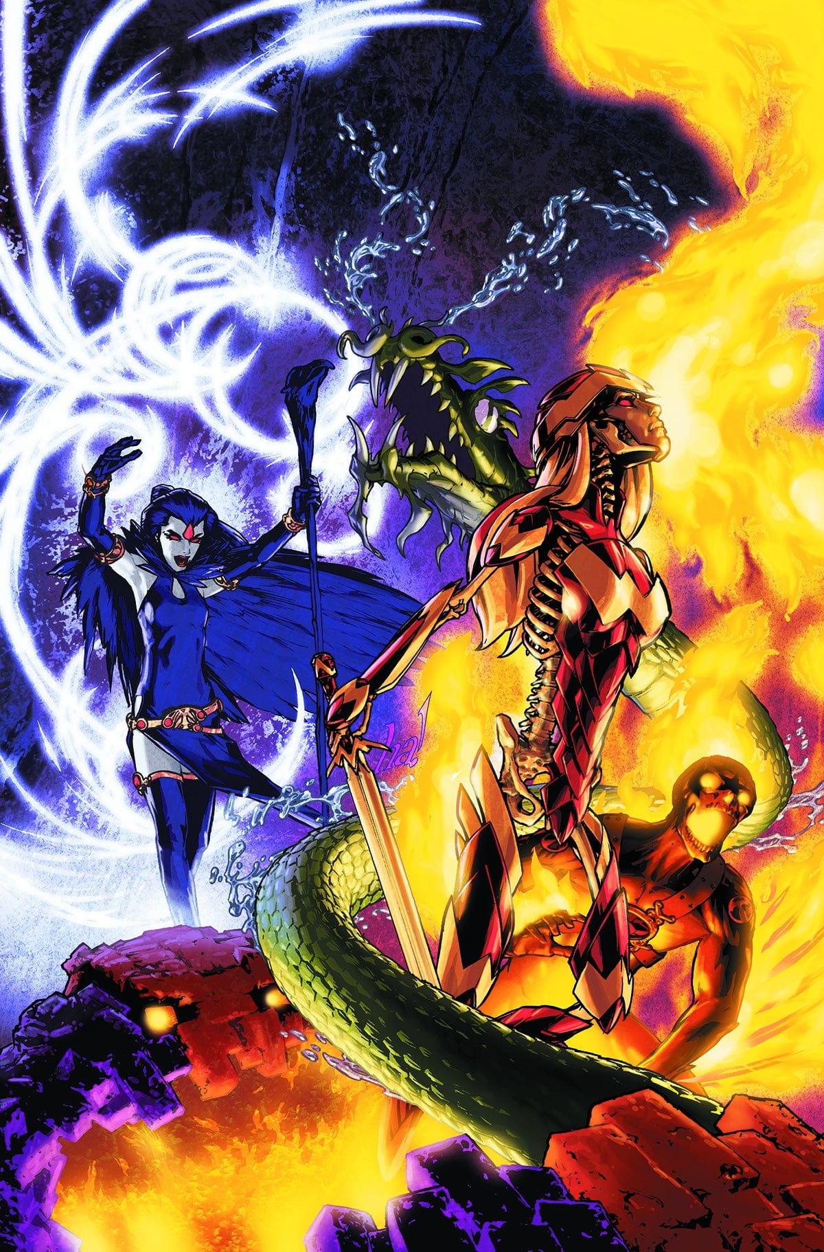 DC COMICS Comics TEEN TITANS #3 MONSTERS VAR ED
