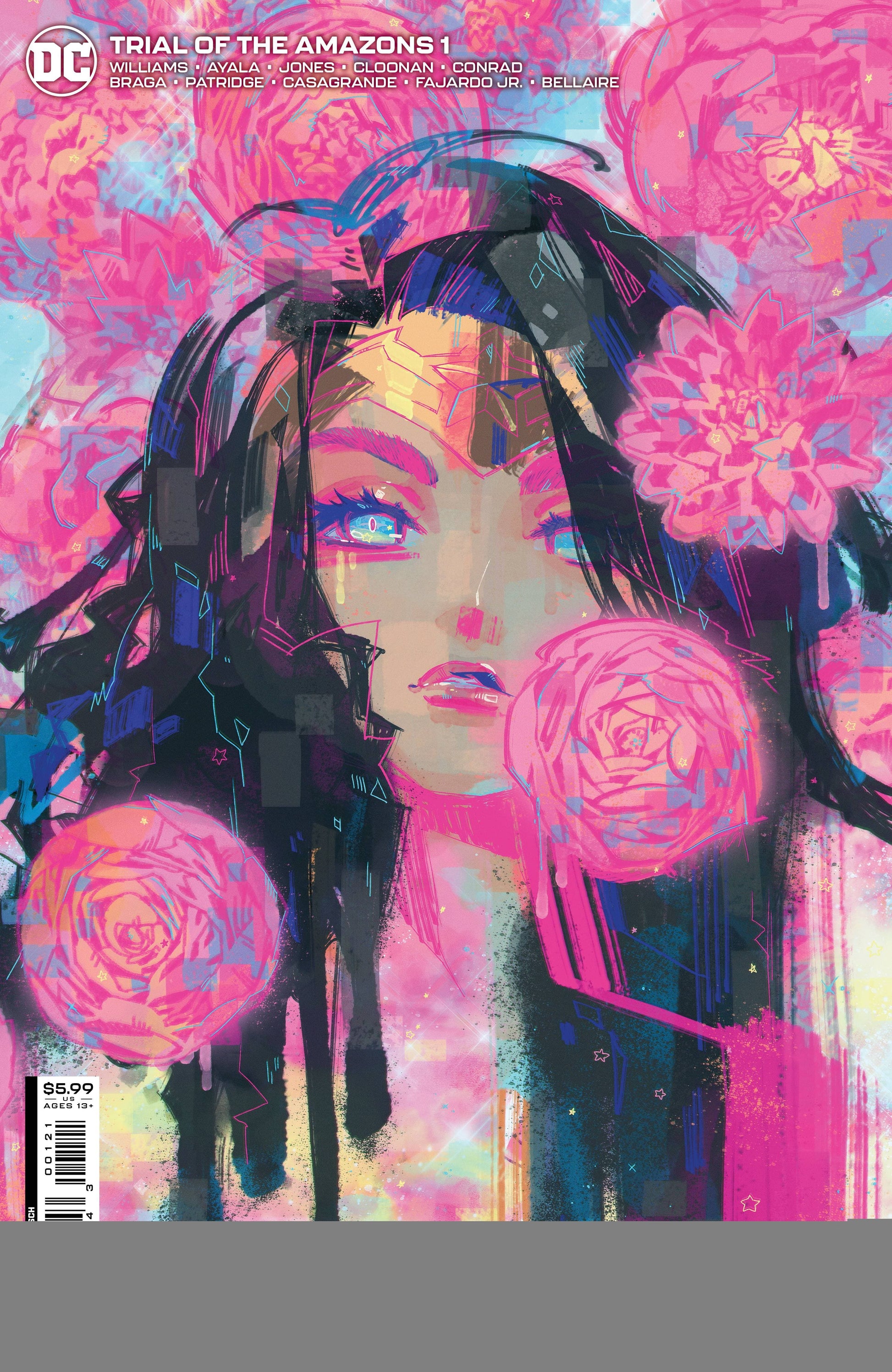 DC COMICS Comics TRIAL OF AMAZONS #1 CVR B BESCH CARDSTOCK VAR