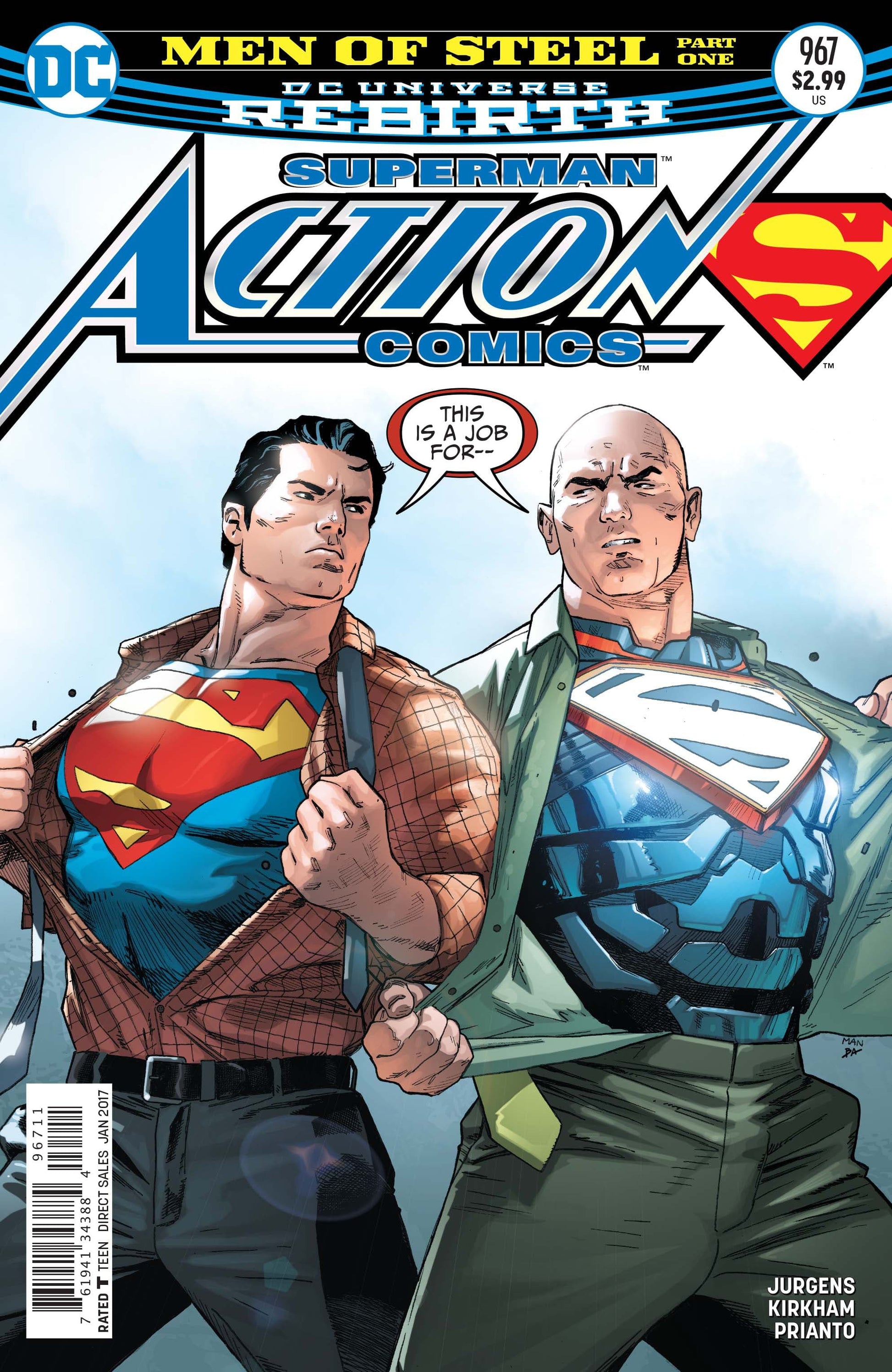 DC COMICS Comics VF+ ACTION COMICS #967
