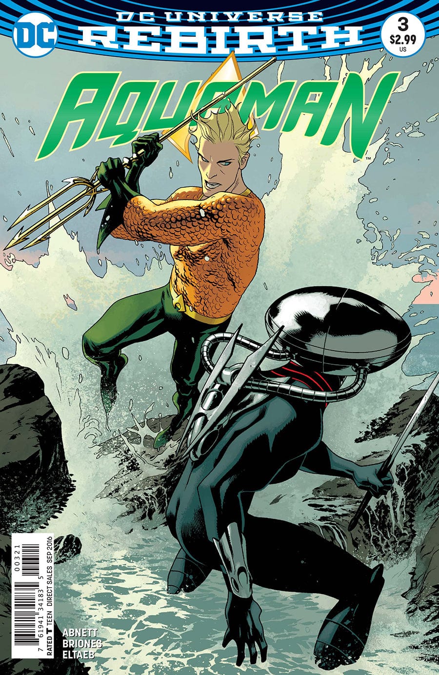 DC COMICS Comics VF+ AQUAMAN #3 VARIANT ED