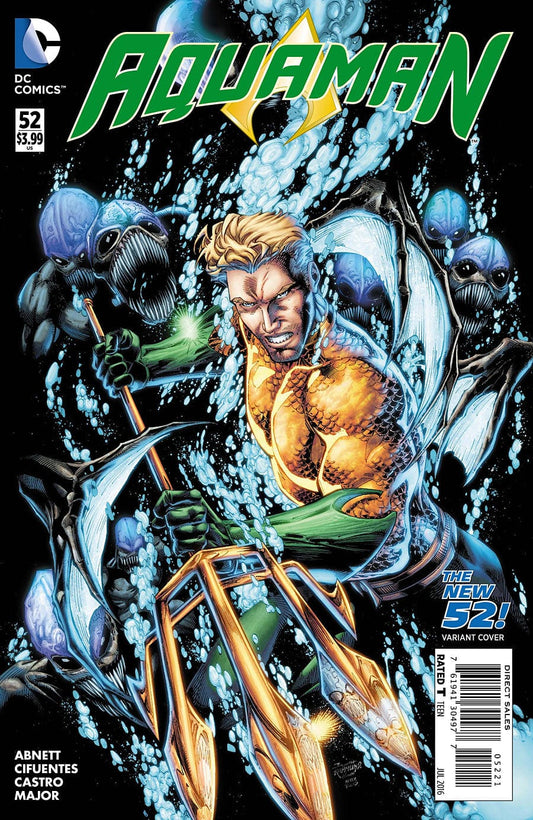 DC COMICS Comics VF+ AQUAMAN #52 VAR ED