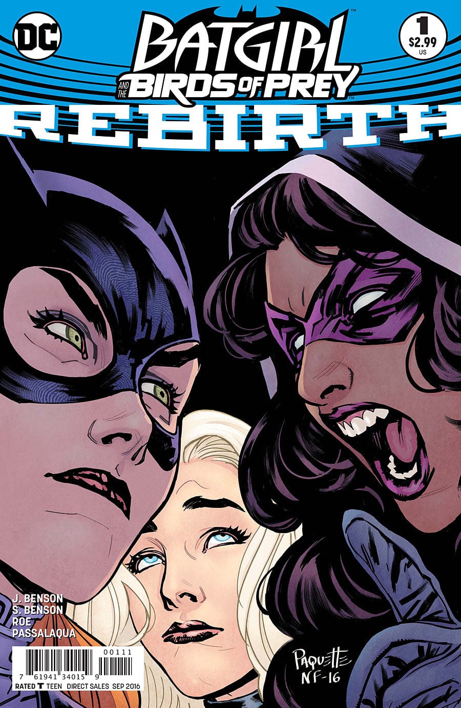 DC COMICS Comics VF+ BATGIRL AND THE BIRDS OF PREY REBIRTH #1