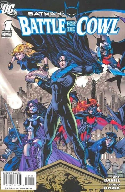 DC COMICS Comics VF+ BATMAN BATTLE FOR THE COWL #1 (OF 3)