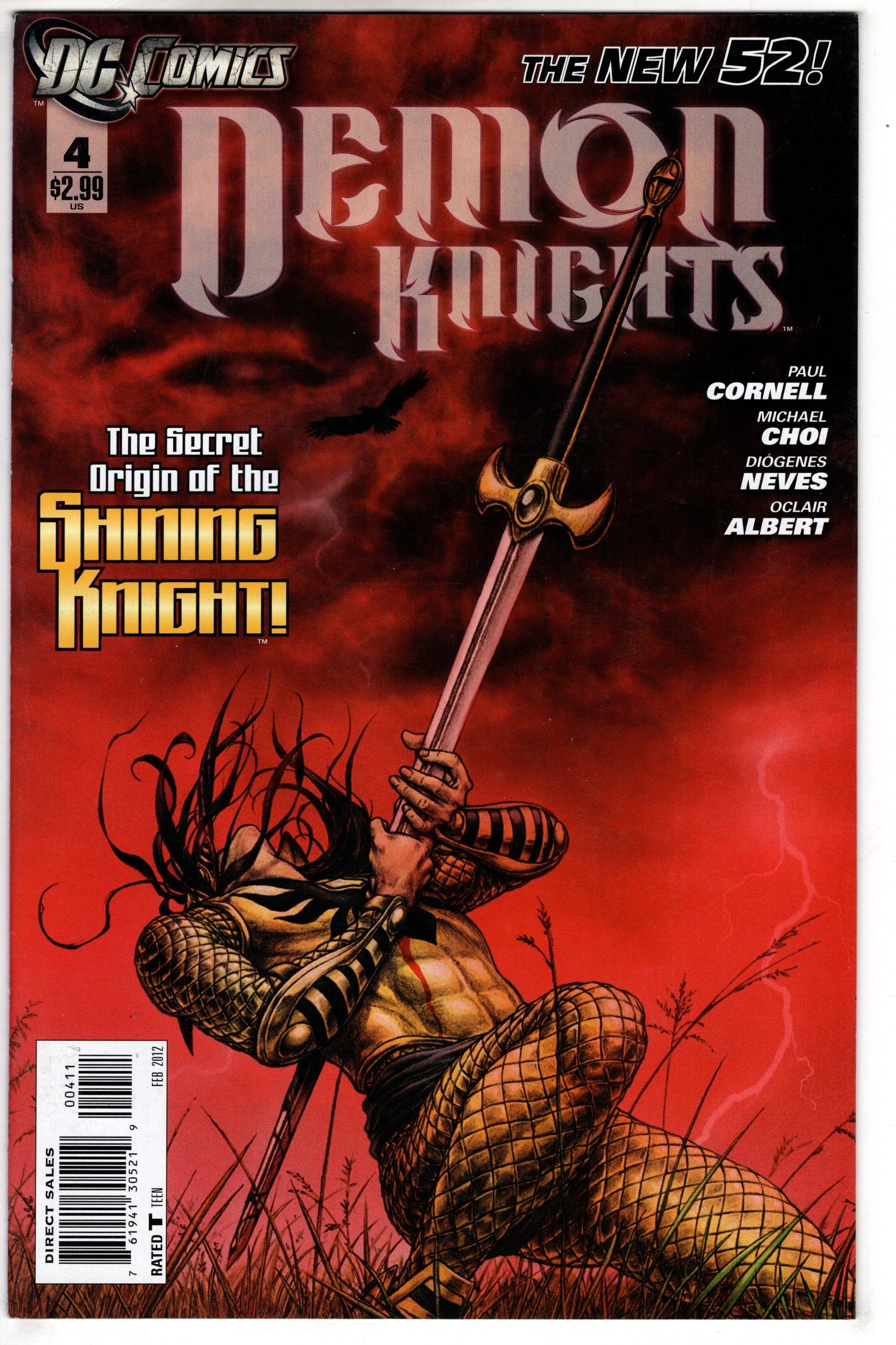 DC COMICS Comics VF+ DEMON KNIGHTS #4