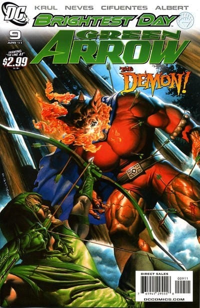 DC COMICS Comics VF+ GREEN ARROW #9 (BRIGHTEST DAY)
