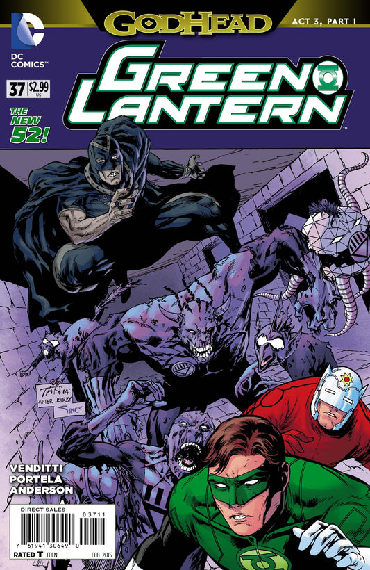 DC COMICS Comics VF GREEN LANTERN #37 (GODHEAD)