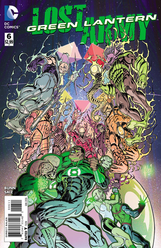 DC COMICS Comics VF GREEN LANTERN THE LOST ARMY #6
