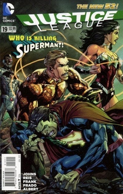 DC COMICS Comics VF+ JUSTICE LEAGUE #19