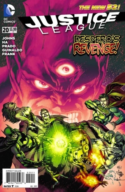 DC COMICS Comics VF+ JUSTICE LEAGUE #20