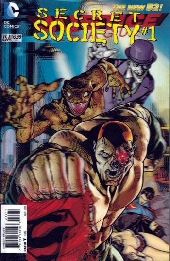 DC COMICS Comics VF+ JUSTICE LEAGUE #23.4 SECRET SOCIETY