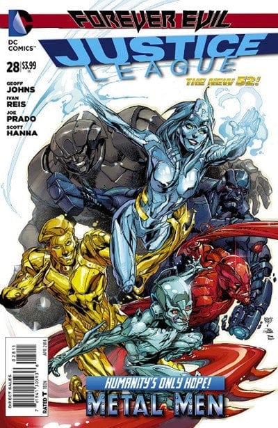 DC COMICS Comics VF+ JUSTICE LEAGUE #28 (EVIL)