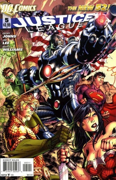 DC COMICS Comics VF+ JUSTICE LEAGUE #5