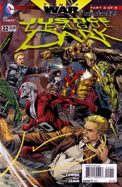 DC COMICS Comics VF+ JUSTICE LEAGUE DARK #22 (TRINITY)