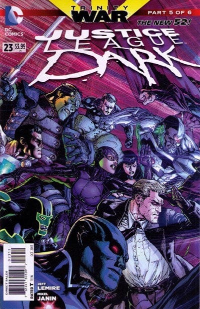 DC COMICS Comics VF+ JUSTICE LEAGUE DARK #23 (TRINITY)