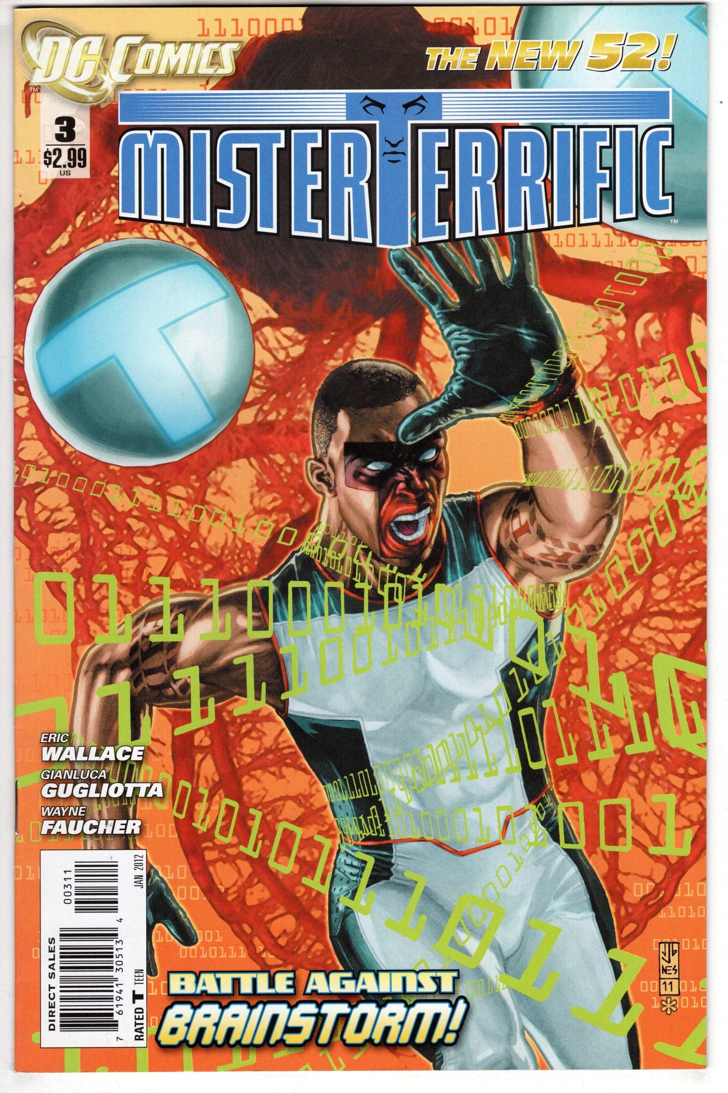 DC COMICS Comics VF+ MISTER TERRIFIC #3