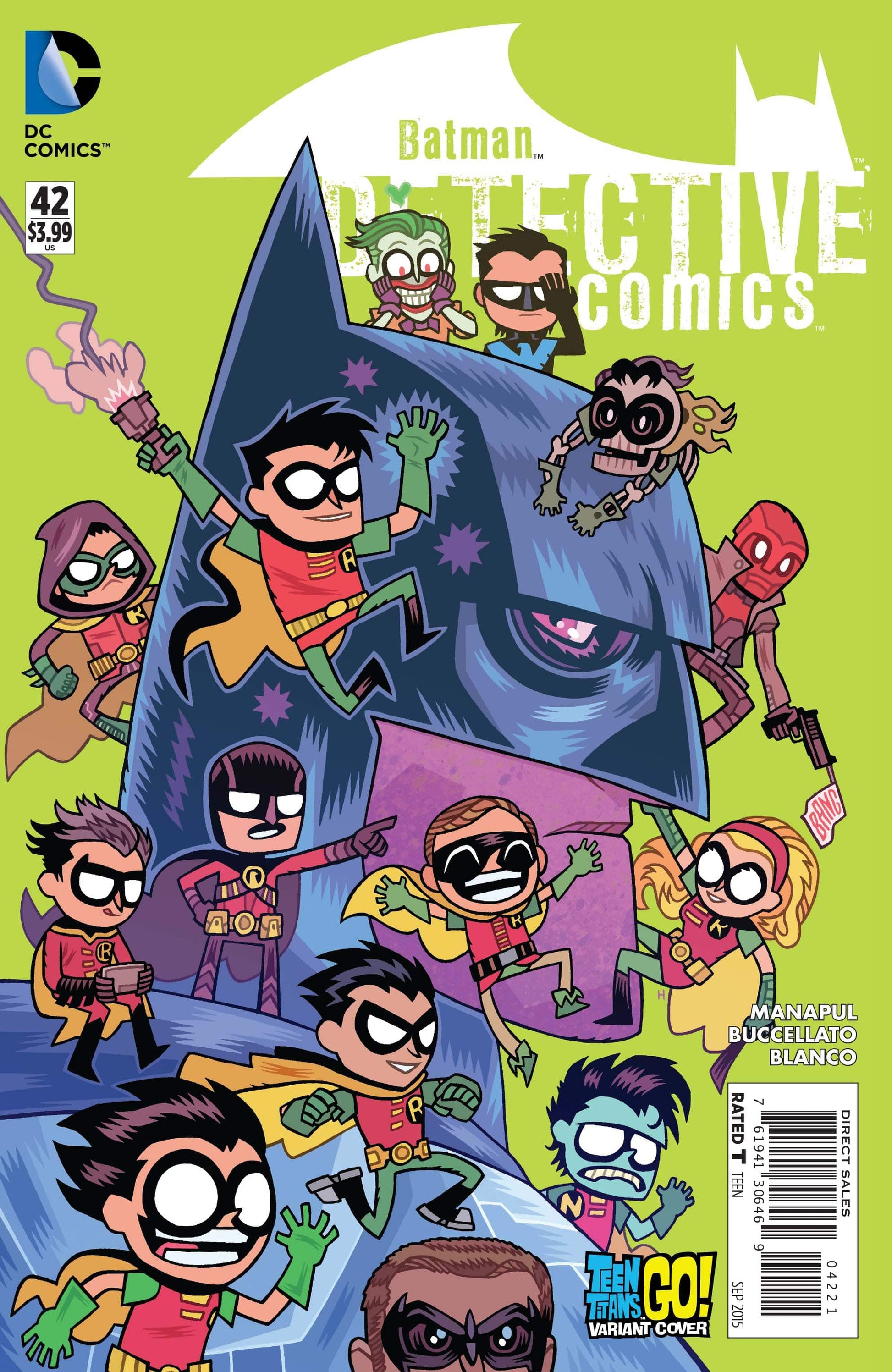 DC COMICS Comics VF/NM DETECTIVE COMICS #42 TEEN TITANS GO VAR ED