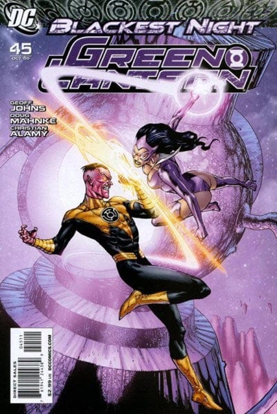 DC COMICS Comics VF/NM GREEN LANTERN #45 (BLACKEST NIGHT)(4TH SERIES)
