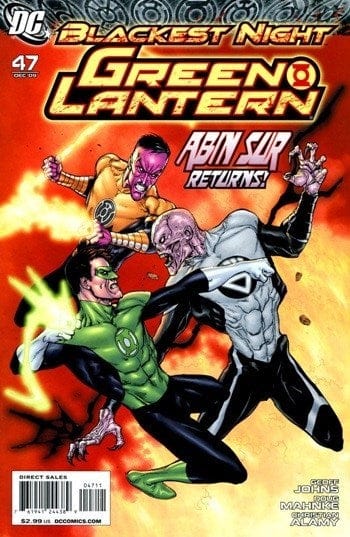DC COMICS Comics VF/NM GREEN LANTERN #47 (BLACKEST NIGHT)(4TH SERIES)