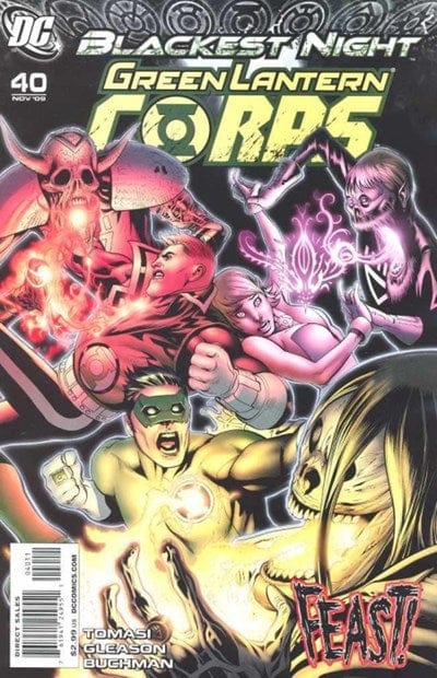 DC COMICS Comics VF/NM GREEN LANTERN CORPS #40 (BLACKEST NIGHT)