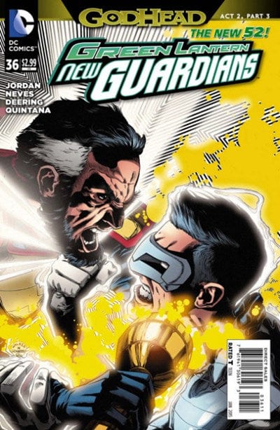 DC COMICS Comics VF/NM GREEN LANTERN NEW GUARDIANS #36 (GODHEAD)