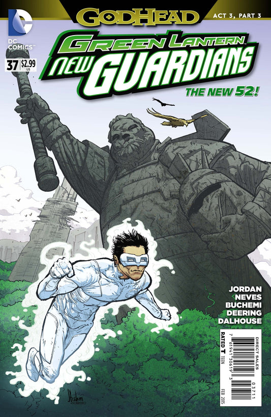 DC COMICS Comics VF/NM GREEN LANTERN NEW GUARDIANS #37 (GODHEAD)