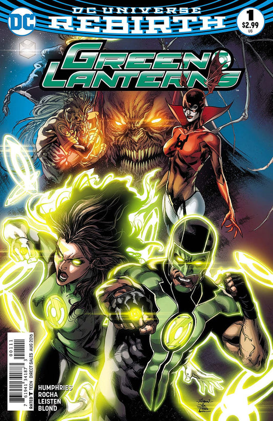 DC COMICS Comics VF/NM GREEN LANTERNS #1