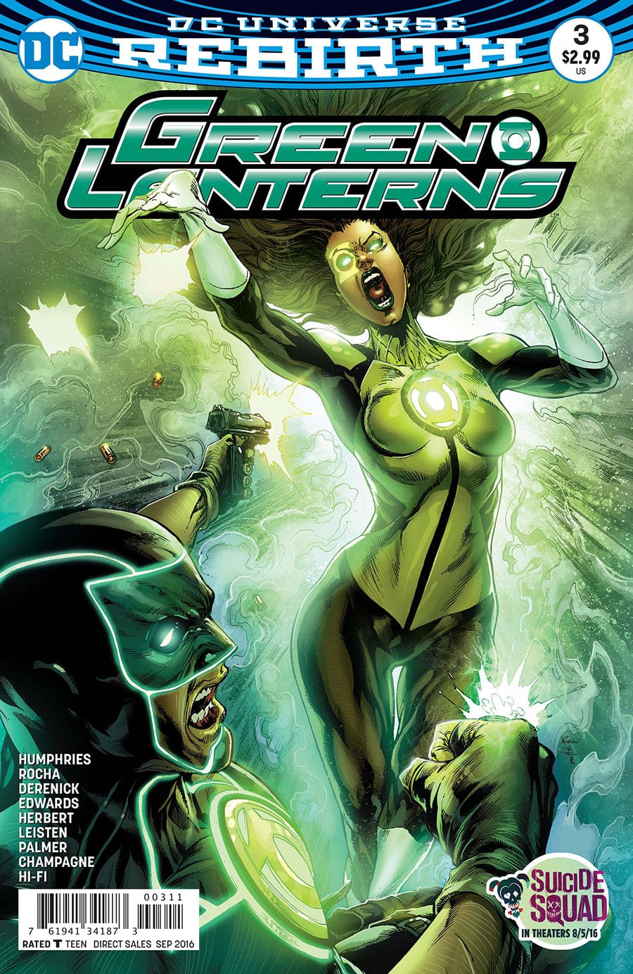 DC COMICS Comics VF/NM GREEN LANTERNS #3