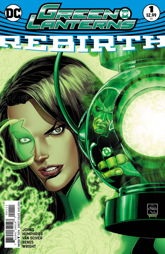 DC COMICS Comics VF/NM GREEN LANTERNS REBIRTH #1