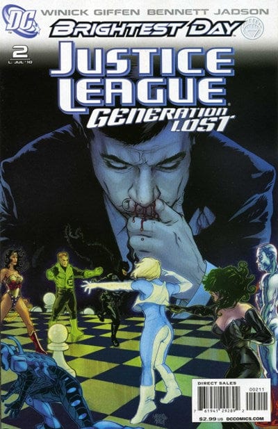 DC COMICS Comics VF/NM JUSTICE LEAGUE GENERATION LOST #2 (BRIGHTEST DAY)